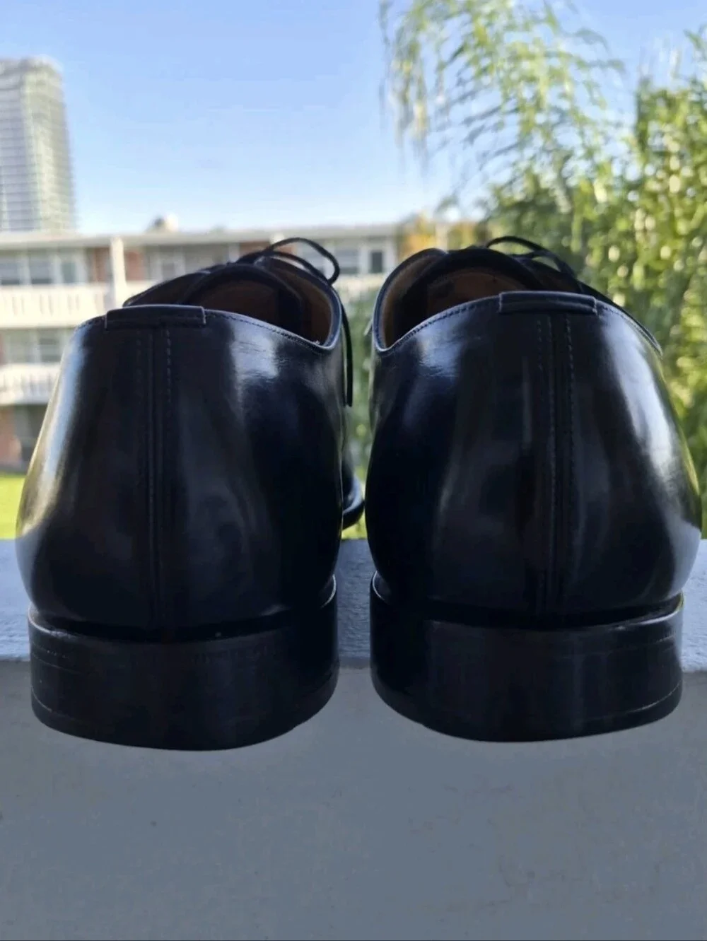 Church’s Custom Grade Men's Black Leather Shoes Size UK 10F ( US 11G )